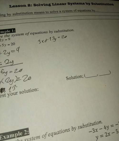 Can someone teach me how to solve equations by using substitution? my math teacher does