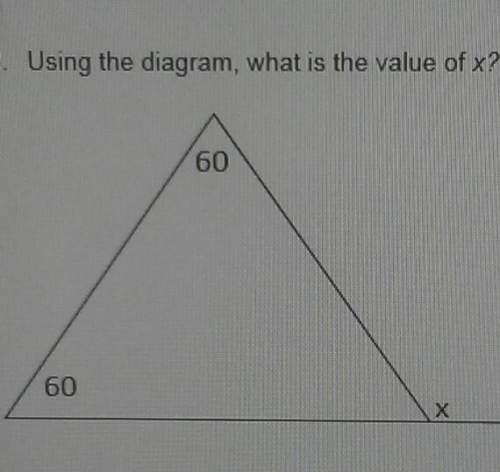 Using the diagram, what is the value