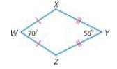 If wxyz is a kite, find the measure of angle x. enter your answer as a number.