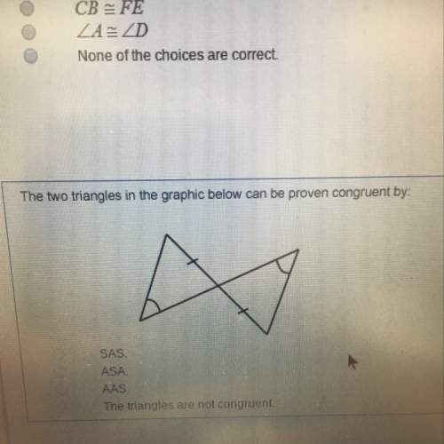 How can they been proven congruent ?