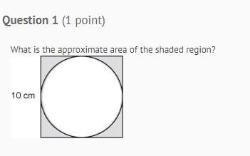 What is the approximate area of the shaded region plz answer the question right will mark brianlist&lt;