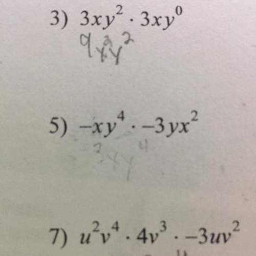 #5. simplify. your answer should contain only positive exponents.  (these are monomials)