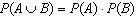 Timed which of the following formulas is used to calculate the probability of mutually exclusi