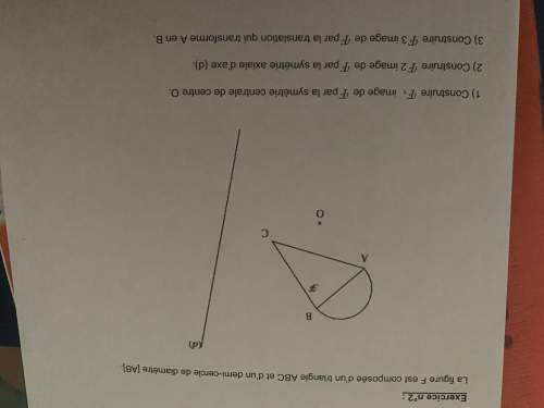 Pouvez-vous faire mon devoir maison  la figure f est composée d’un triangle abc et d’un