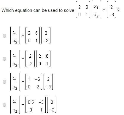 Which equation can be used to solve (image below)?