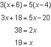 Iwill mark brainliest if correct - maria solved an equation as shown below. (equation be