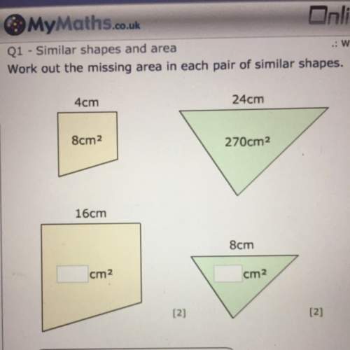 Work out the missing area in each pair of similar shapes (this is due for tomoz me: ( )