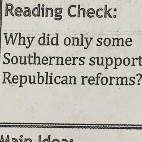 Why did some southerners support republican reforms?