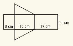 I'm really struggling, !  use the net to find the lateral area of the prism.