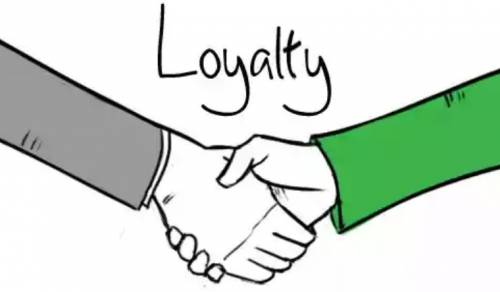 What is loyalty?  and how do i put it into a paragraph