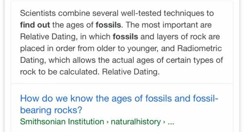 Due at 8: 00 what are fossil functions, and how do they determine the age of landforms ?