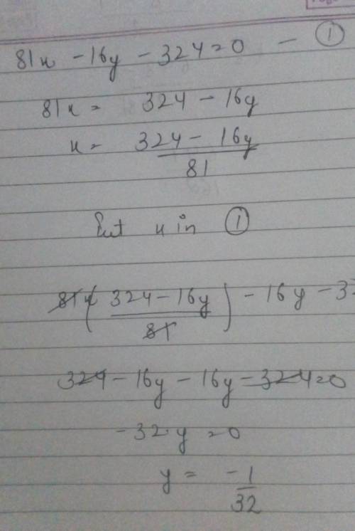 Let us factorise the following algx4/16-y4/81​