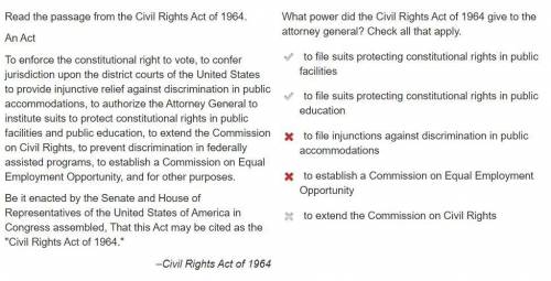 Read the passage from the Civil Rights Act of 1964.

An Act
To enforce the constitutional right to v