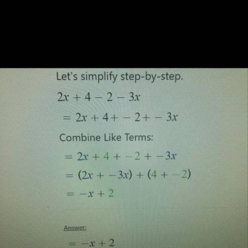 2x+4-2-3x, A)Qual o segundo membro desta equação?​