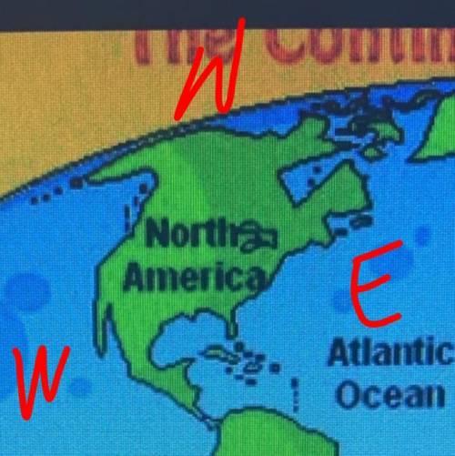 Is the Atlantic Ocean east or west?

Is the Pacific Ocean east or west?PLEASE DON'T GIVE ME AN ANSWE
