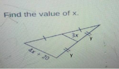Find the value of x??​