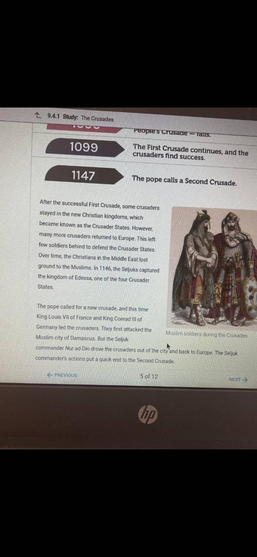 Why did the second crusade result in failure