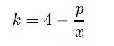Xy + w = 9 solve for y x(4 - k) = p solve for k   i'm really stuck on