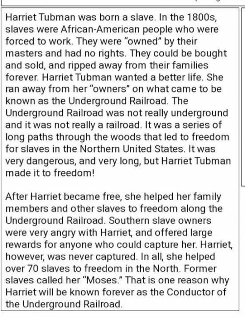 How did Harriet Tubman respond to her calling?