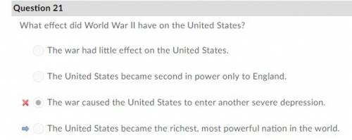 What effect did world war ii have on the united states?