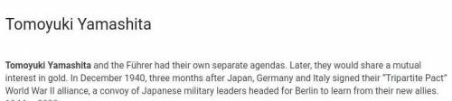Who was the military general in Japan and pushed for an alliance with Germany?