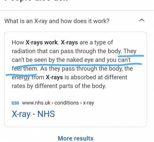 X-ray technology can be used to do which of the following￼