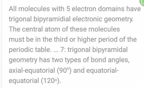 Predict the ELECTRON and MOLECULAR geometry for a molecule with 5 bonding domains and two lone pairs