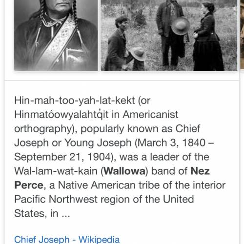 Which native american tribe considered chief joseph to be its greatest leador navaho  arapahoe apach