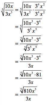 What is the simplified form of the following expression? Assume x. 0.

10х
5
3х3
510х
3х
30
3х
5120x