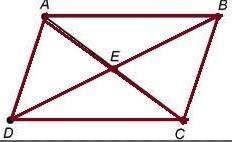 Given be = 2x + 6 and ed = 5x - 12 in parallelogram abcd, find bd.