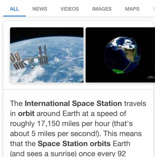The international space station orbits in the _