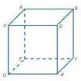 Which is a diagonal through the interior of the cube?