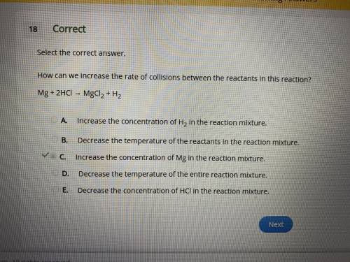 How can we increase the rate of collisions between the reactants in this reaction?

Mg + 2HCl → MgCl