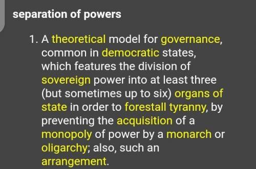 The sharing of power between national and state governments

Bill of Rights
the power of the states