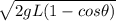 \sqrt{2gL (1- cos \theta)}