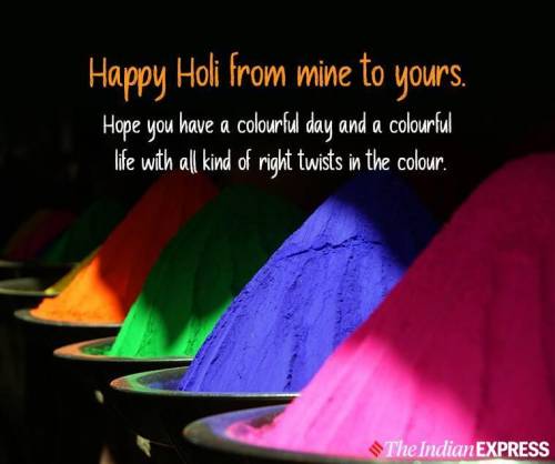 Happy Holi to all my friends ☺️​