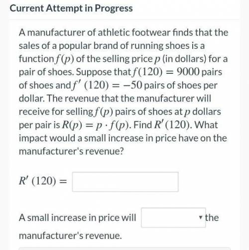 A manufacturer of athletic footwear finds that the sales of a popular brand of running shoes is a fu