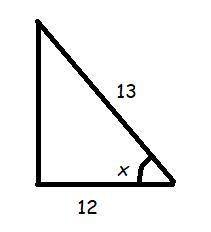Find the measure of angle x. Round your answer to the nearest hundredth. (please type the numerical