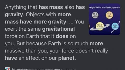 Do Planets with more mass have more gravity than planets with less mass