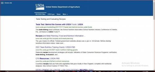 As part of its services, the United States Department of Agriculture offers training to the American