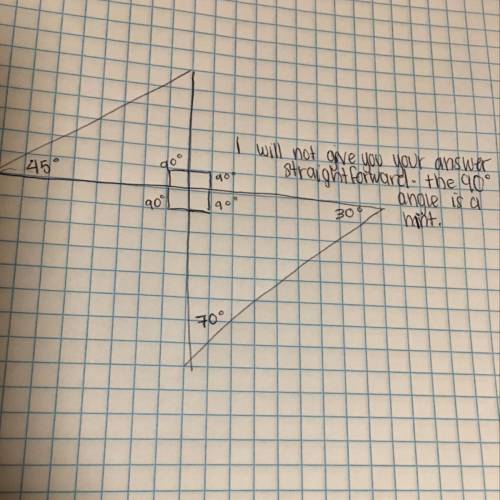 What’s the indicated angle (also can you maybe show me how to do it )