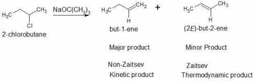 Sodium tert-butoxide (naoc(ch3)3) is classified as bulky and acts as bronsted lowry base in the reac