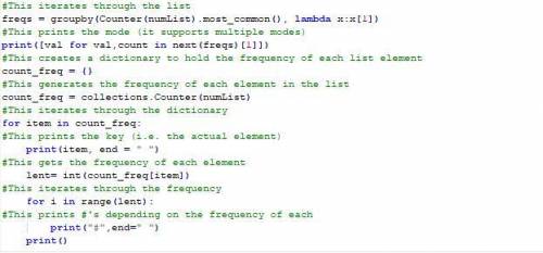 Write a program that prompts the user to enter a series of numbers between 0 and 10 asintegers. The