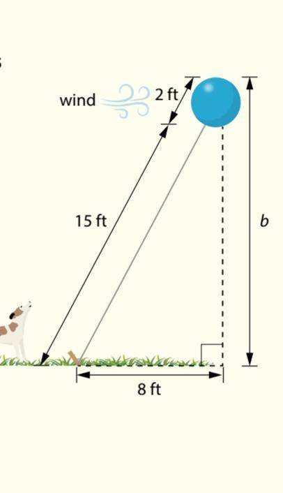 Kamal said the distance from the top of the balloon to the ground in the Example is Ï···· 353 ft. Wh