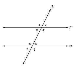 ∠2 ≅ ∠ because they are corresponding angles of parallel lines cut by a transversal. ∠5 ≅ ∠ by the V
