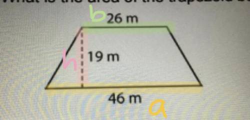 What is the area of the trapezoid below pls help lol