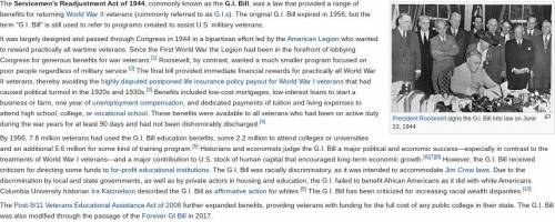 How were black households affected by the G.I. Bill￼?