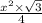 \frac{{x}^{2} \times  \sqrt{3}}{4}