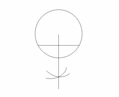 Part A - Construct a circle of any radius, and draw a chord on it. The construct the radius of the c