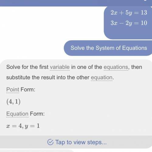 PLSS HELP (What is the x-value of the solution to this system of equations?)